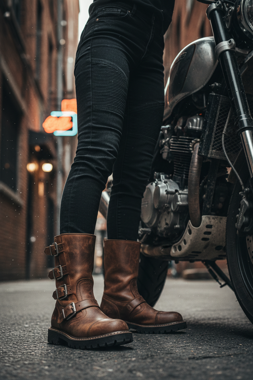 Motorcycle Boots & Pants