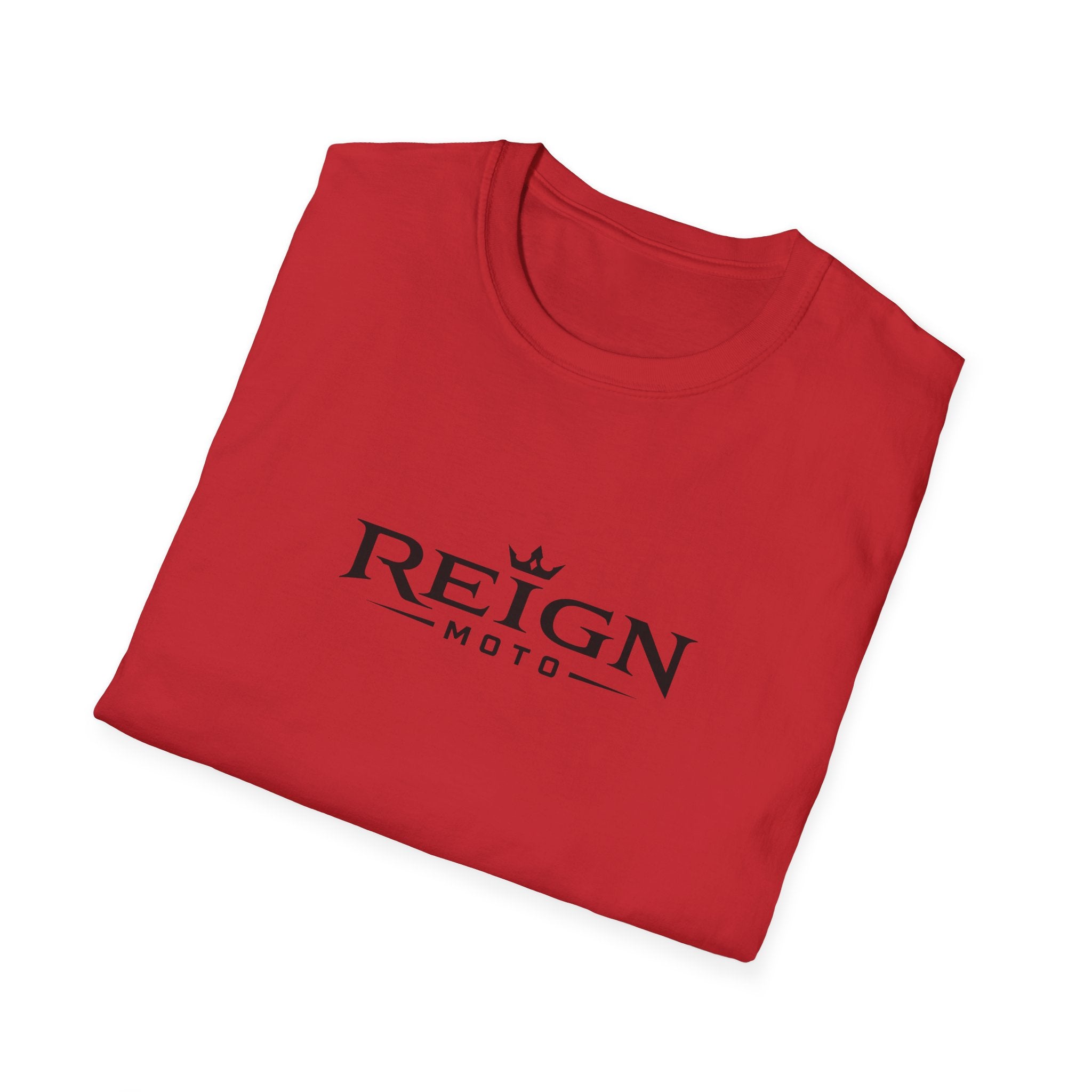 Reign Moto T‑Shirt — Crown Logo Motorcycle Tee