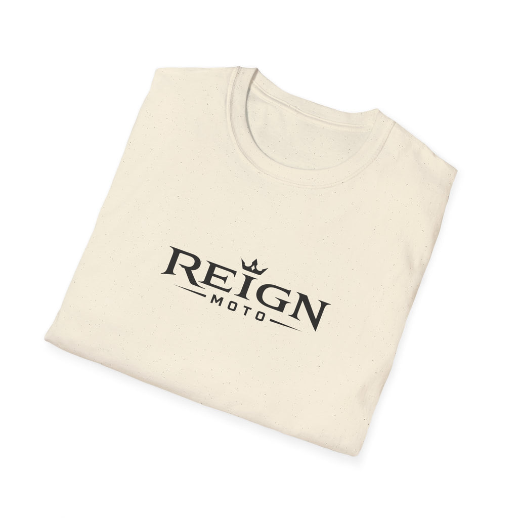 Reign Moto T‑Shirt — Crown Logo Motorcycle Tee