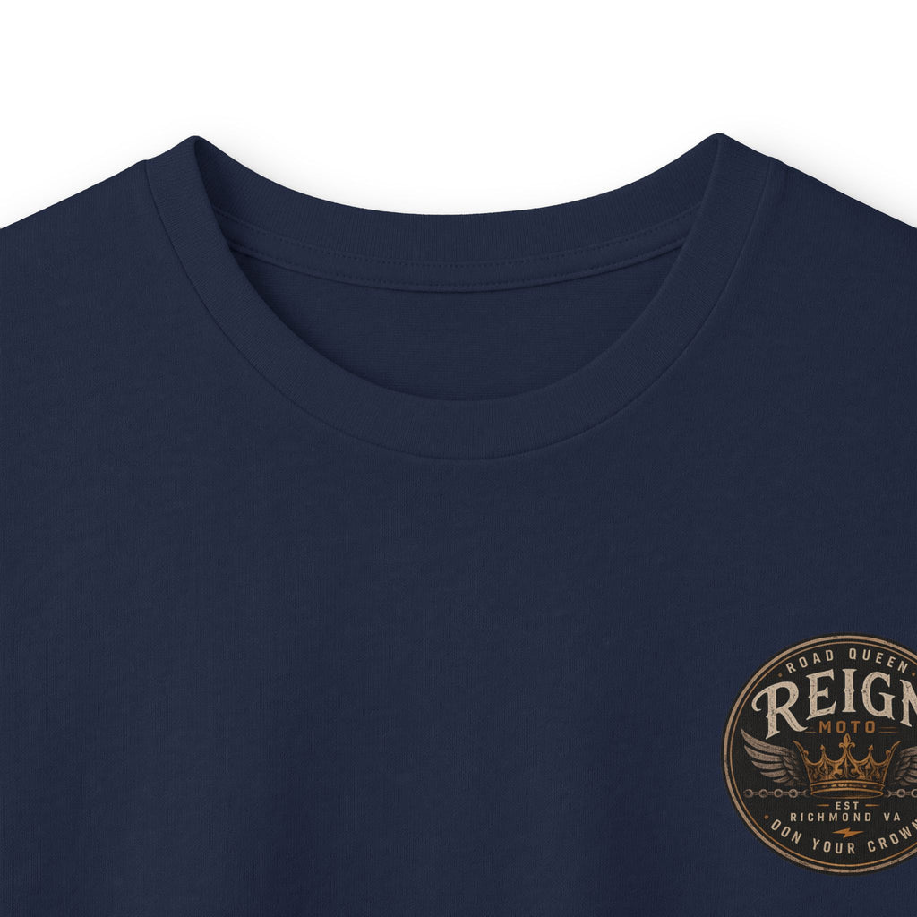 Long Sleeve Tee — Reign Moto Crest Graphic