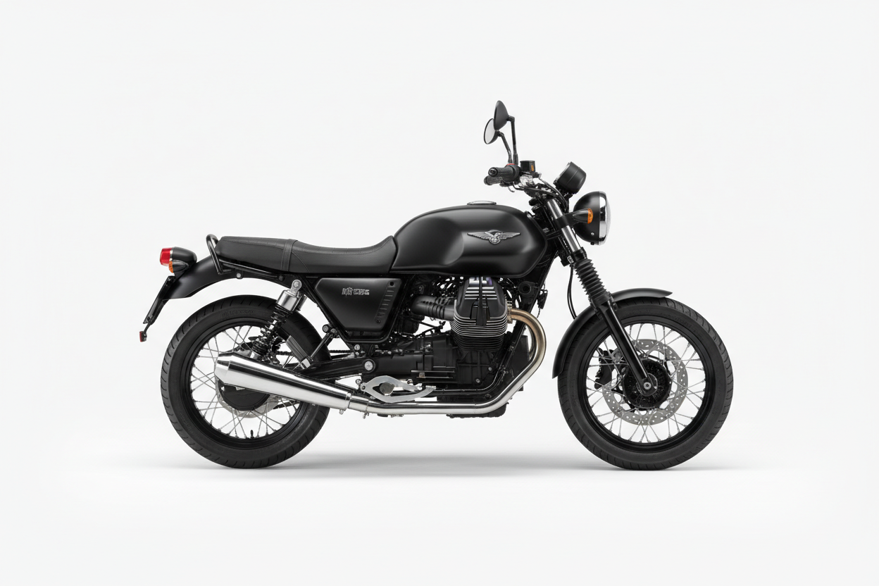 2014 Moto Guzzi V7 Black Matte