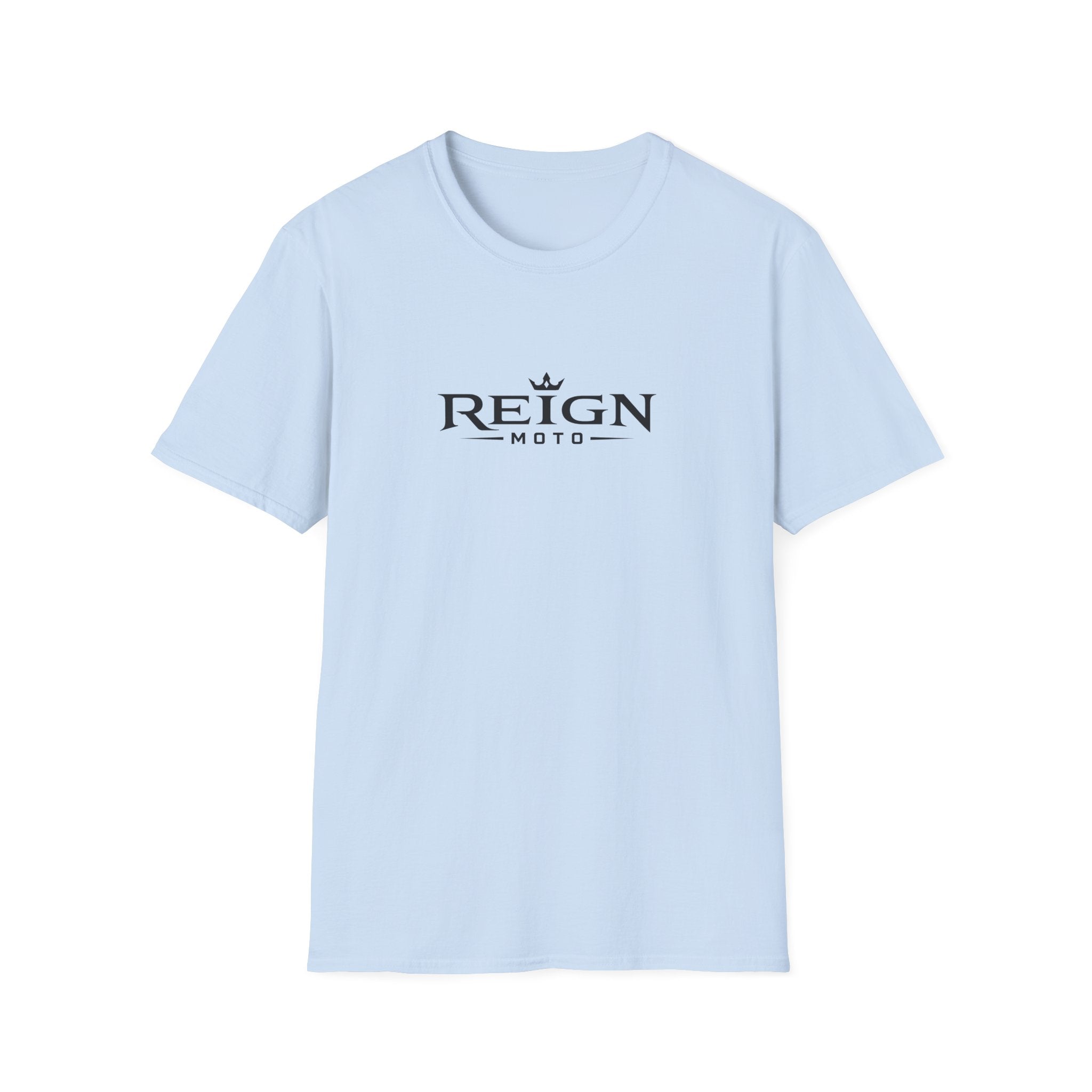 Reign Moto T‑Shirt — Crown Logo Motorcycle Tee
