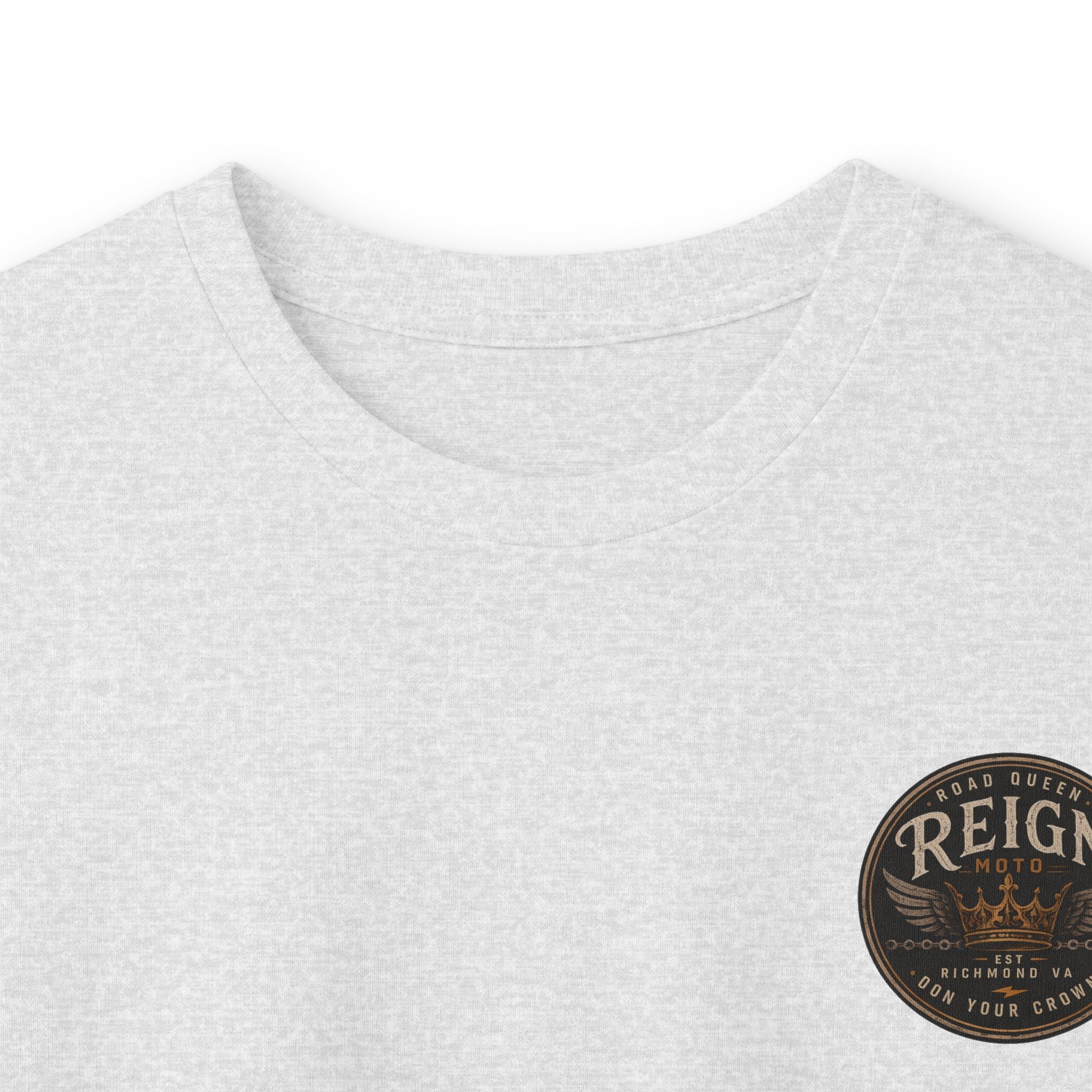 Long Sleeve Tee — Reign Moto Crest Graphic