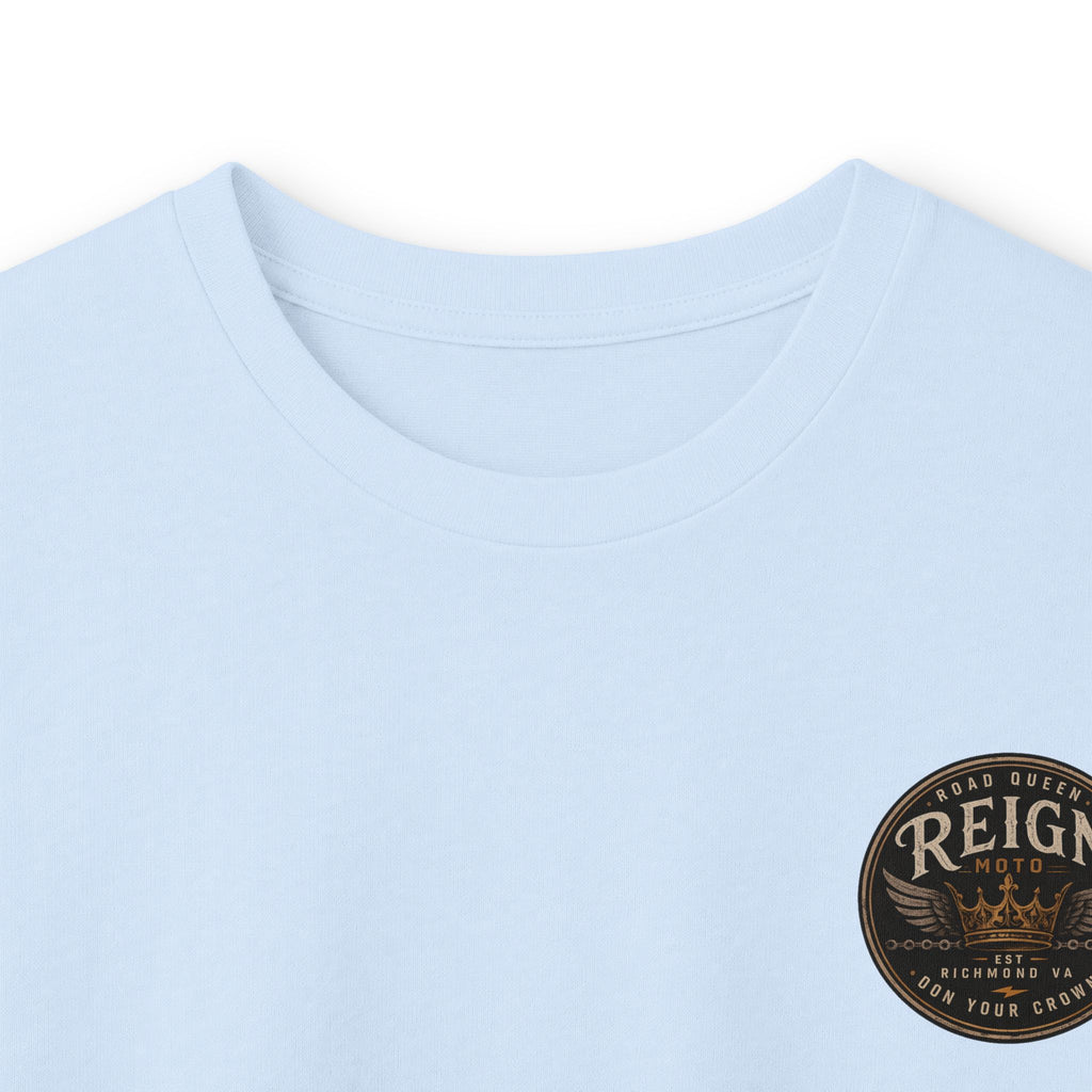 Long Sleeve Tee — Reign Moto Crest Graphic