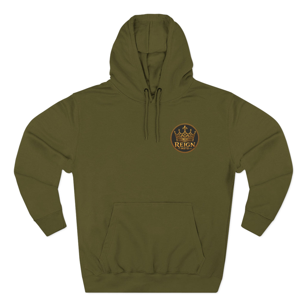 Reign Moto Vintage Crest Hoodie — Motorcycle Club Streetwear