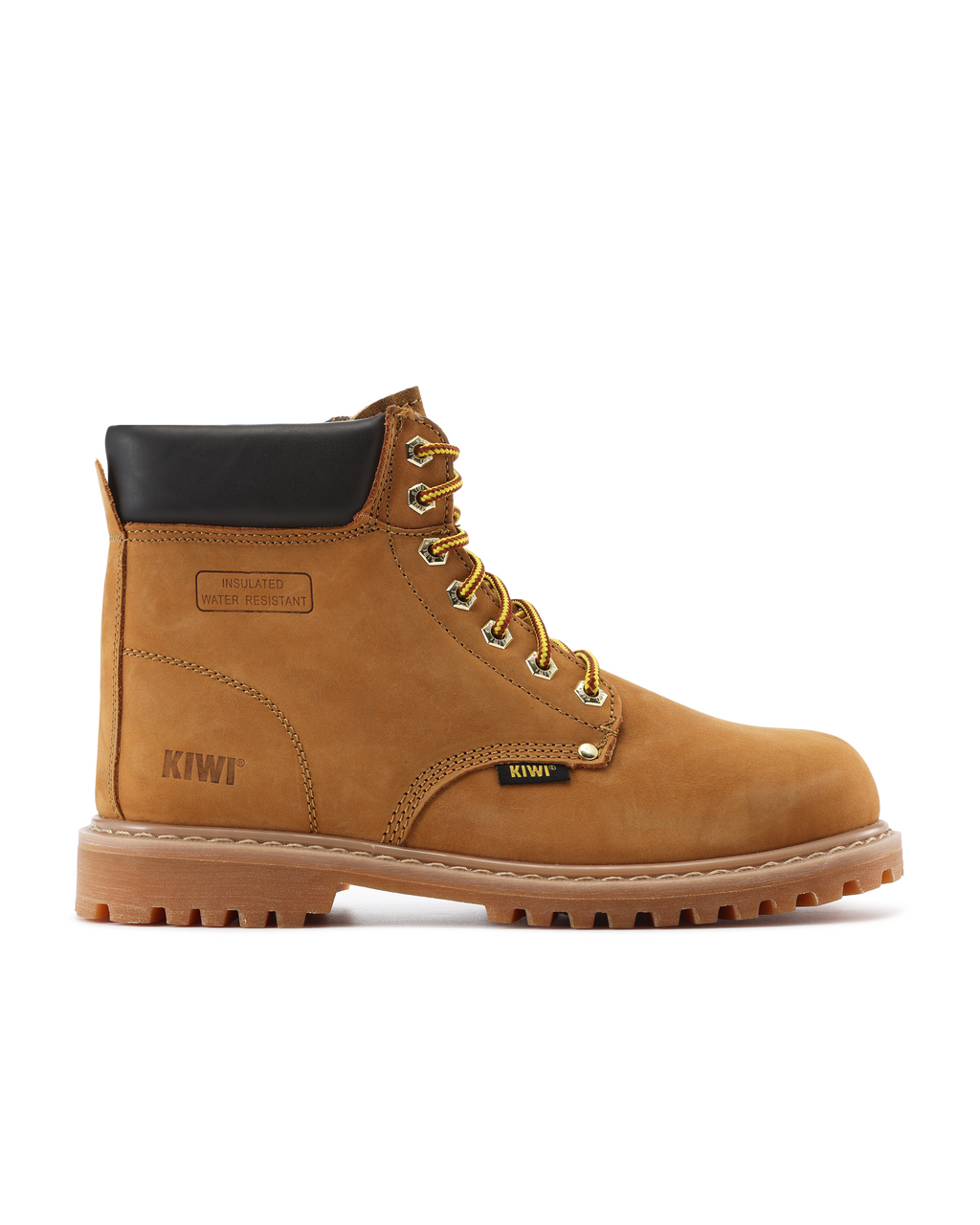 Kiwi Premium Wheat Nubuck 6" Water Resistant Boots