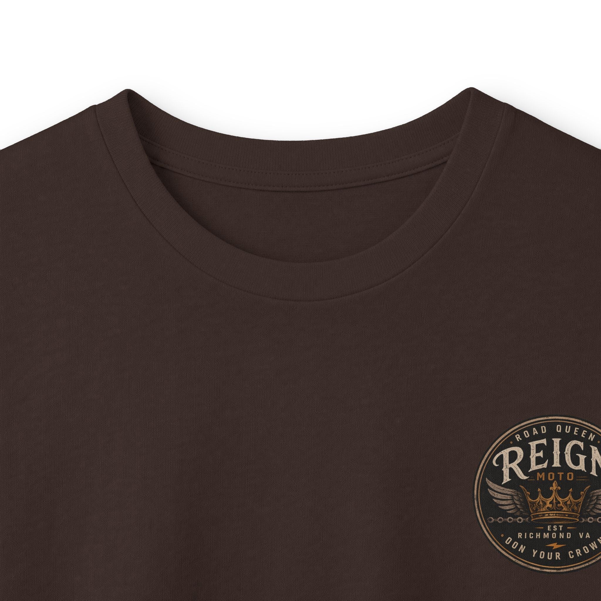 Long Sleeve Tee — Reign Moto Crest Graphic