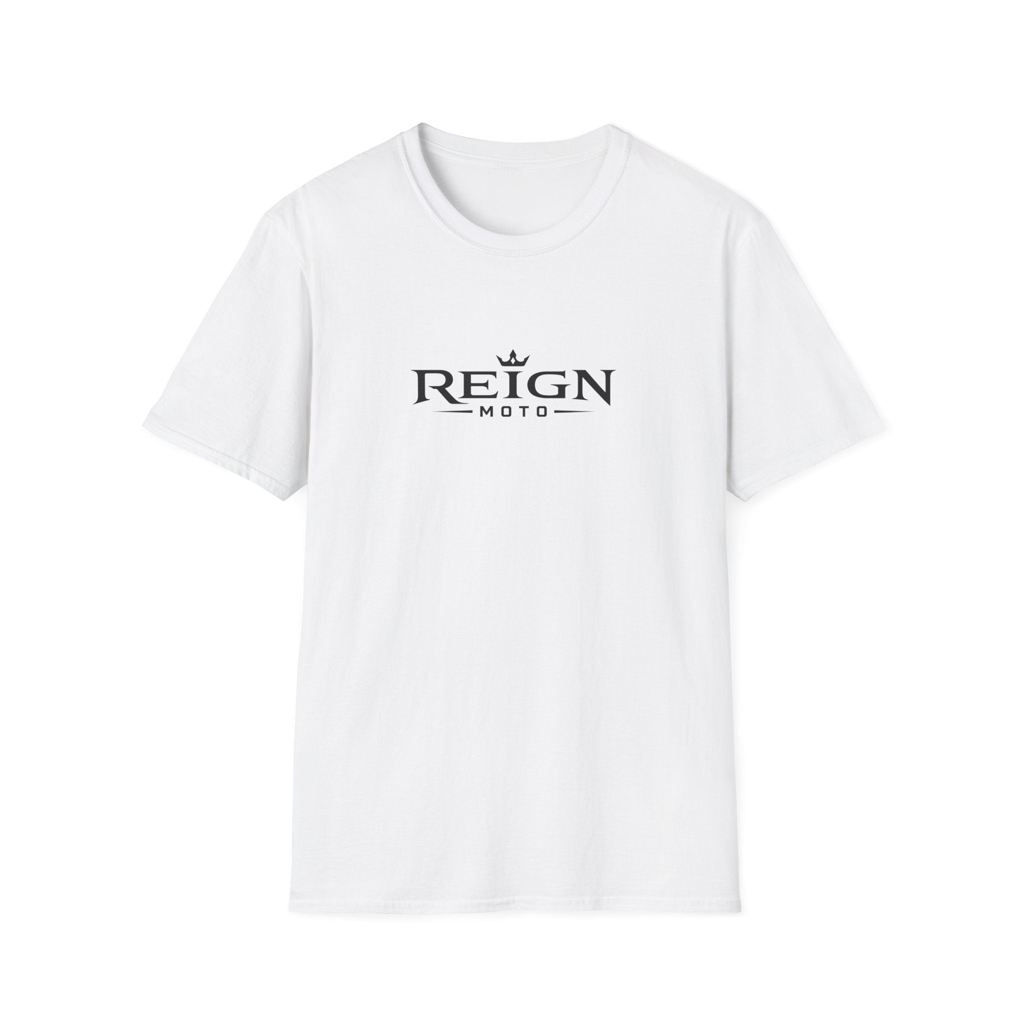 Reign Moto T‑Shirt — Crown Logo Motorcycle Tee