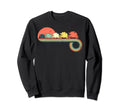 Motorbike Sunset Rainbow Sweatshirt - Unique Graphic Men Women