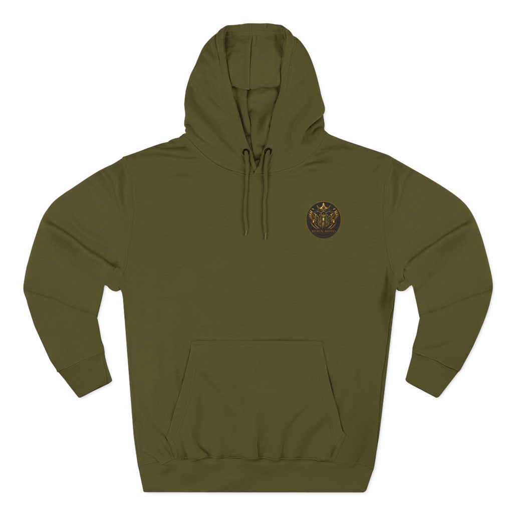 Reign Moto Vintage Crest Hoodie — Motorcycle Club Streetwear