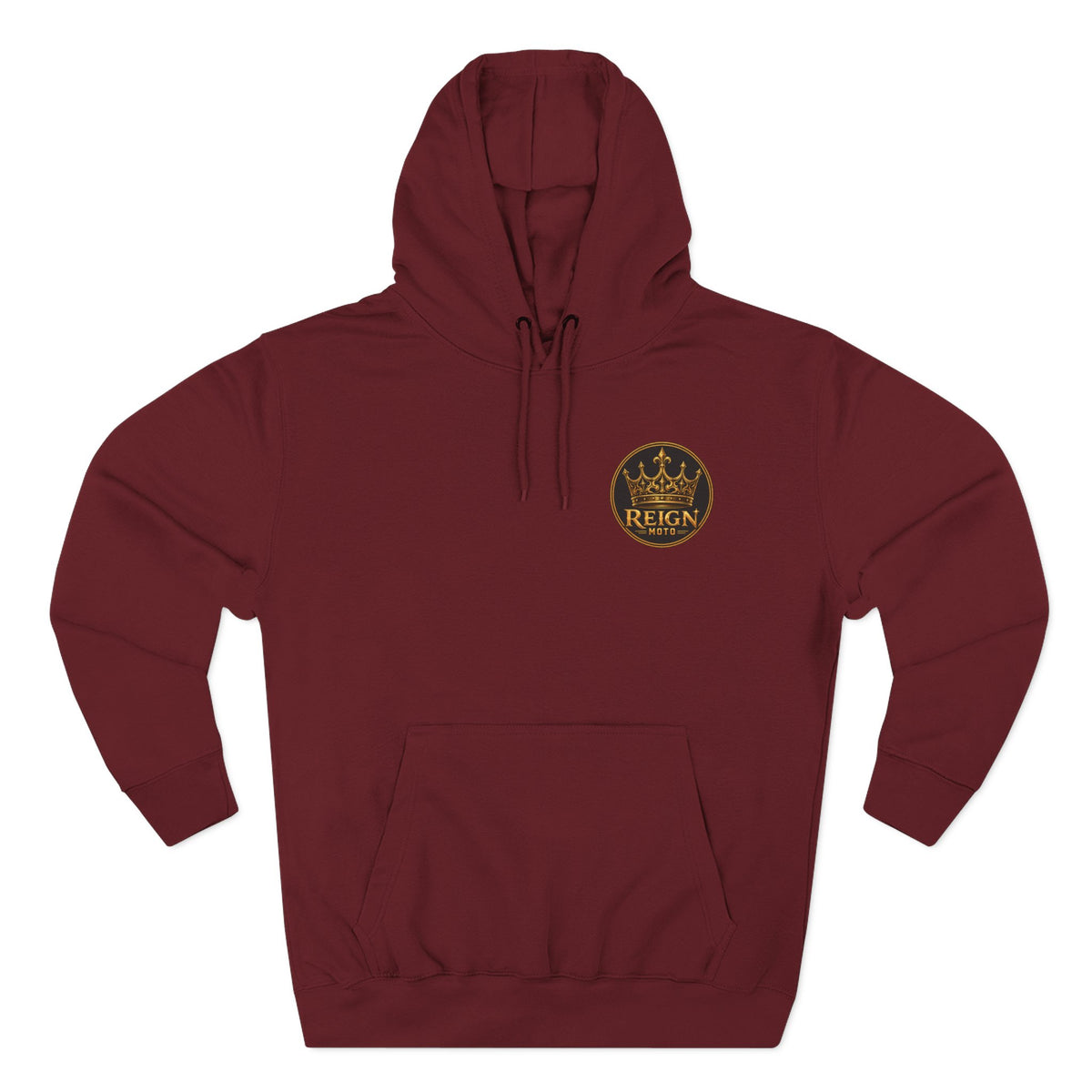 Reign Moto Vintage Crest Hoodie — Motorcycle Club Streetwear