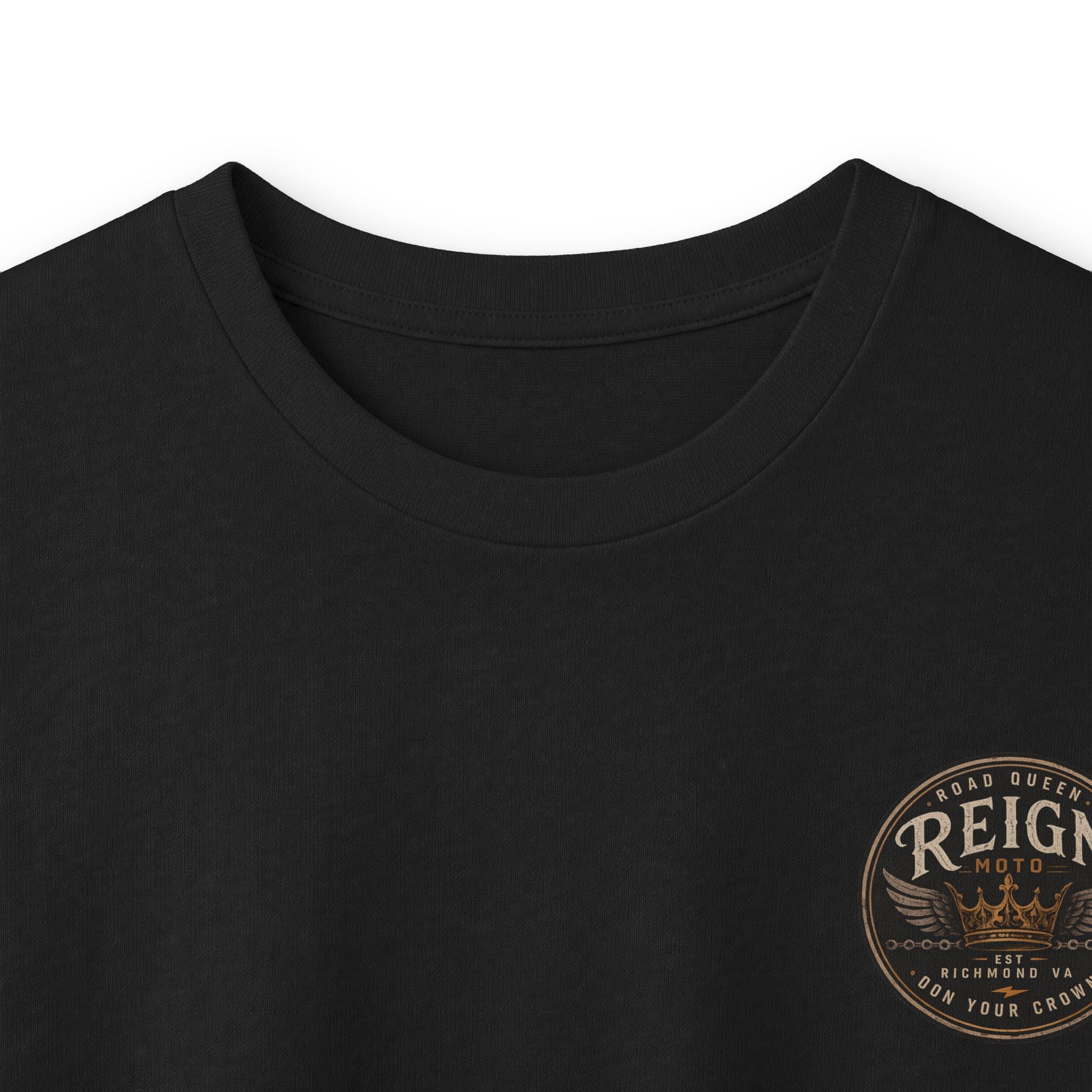 Long Sleeve Tee — Reign Moto Crest Graphic