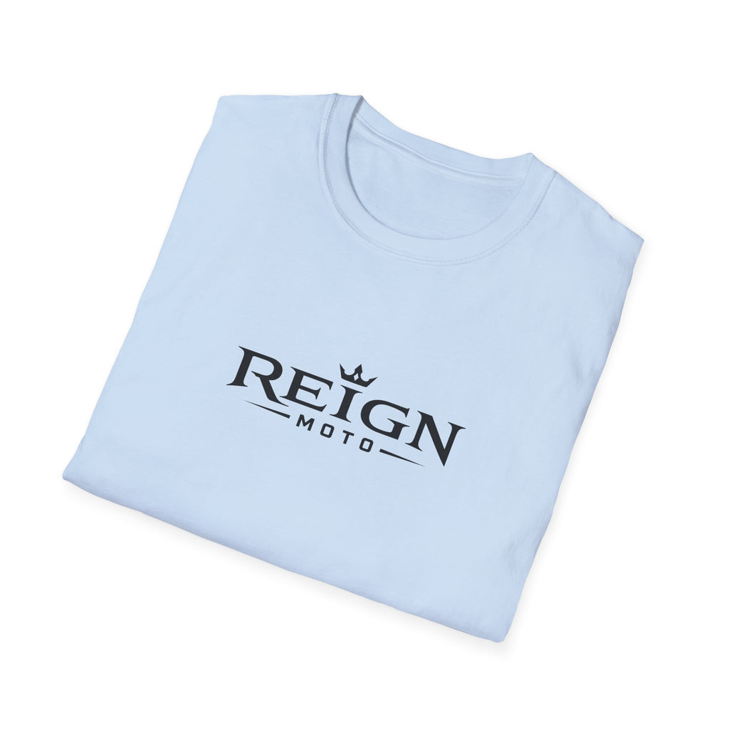 Reign Moto T‑Shirt — Crown Logo Motorcycle Tee