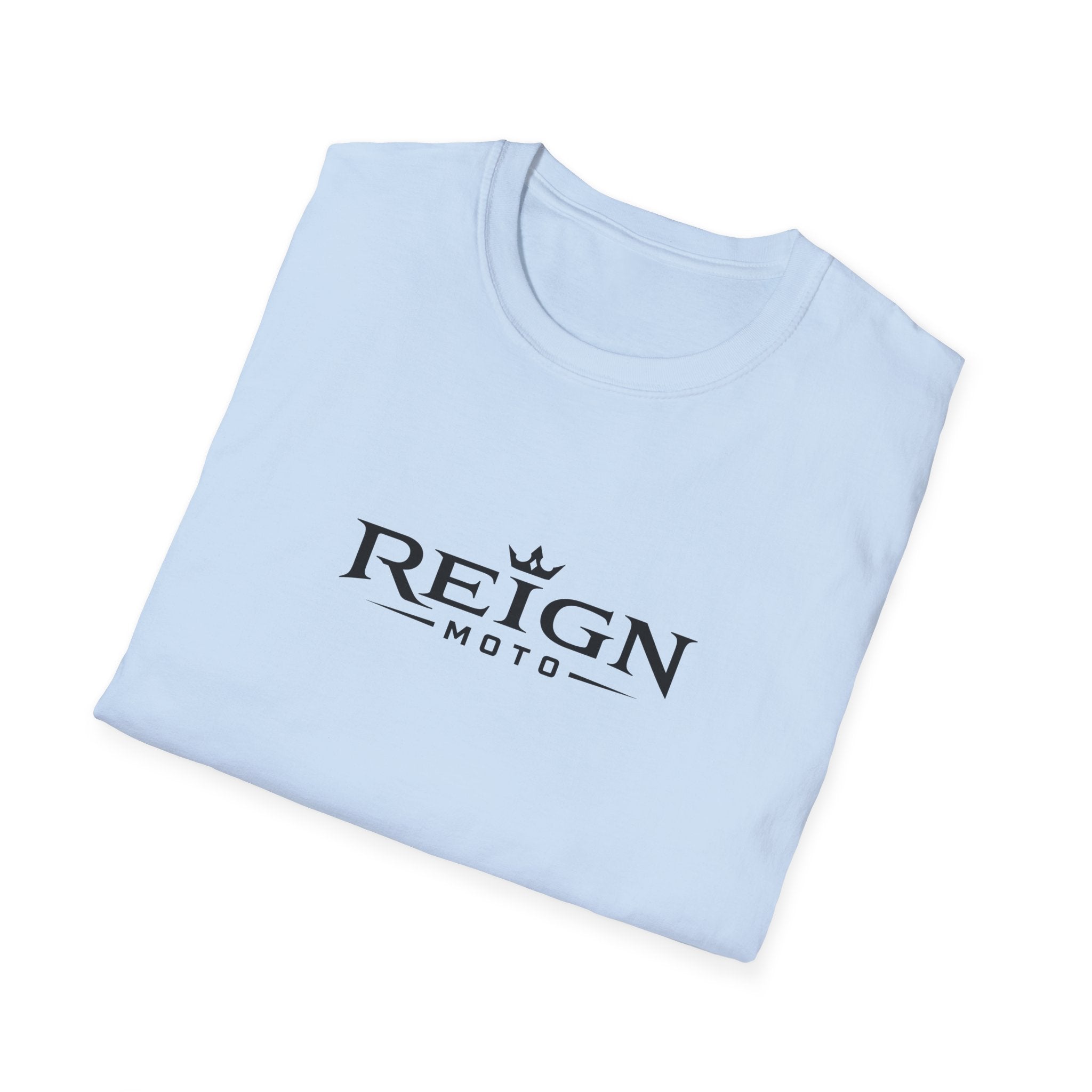 Reign Moto T‑Shirt — Crown Logo Motorcycle Tee