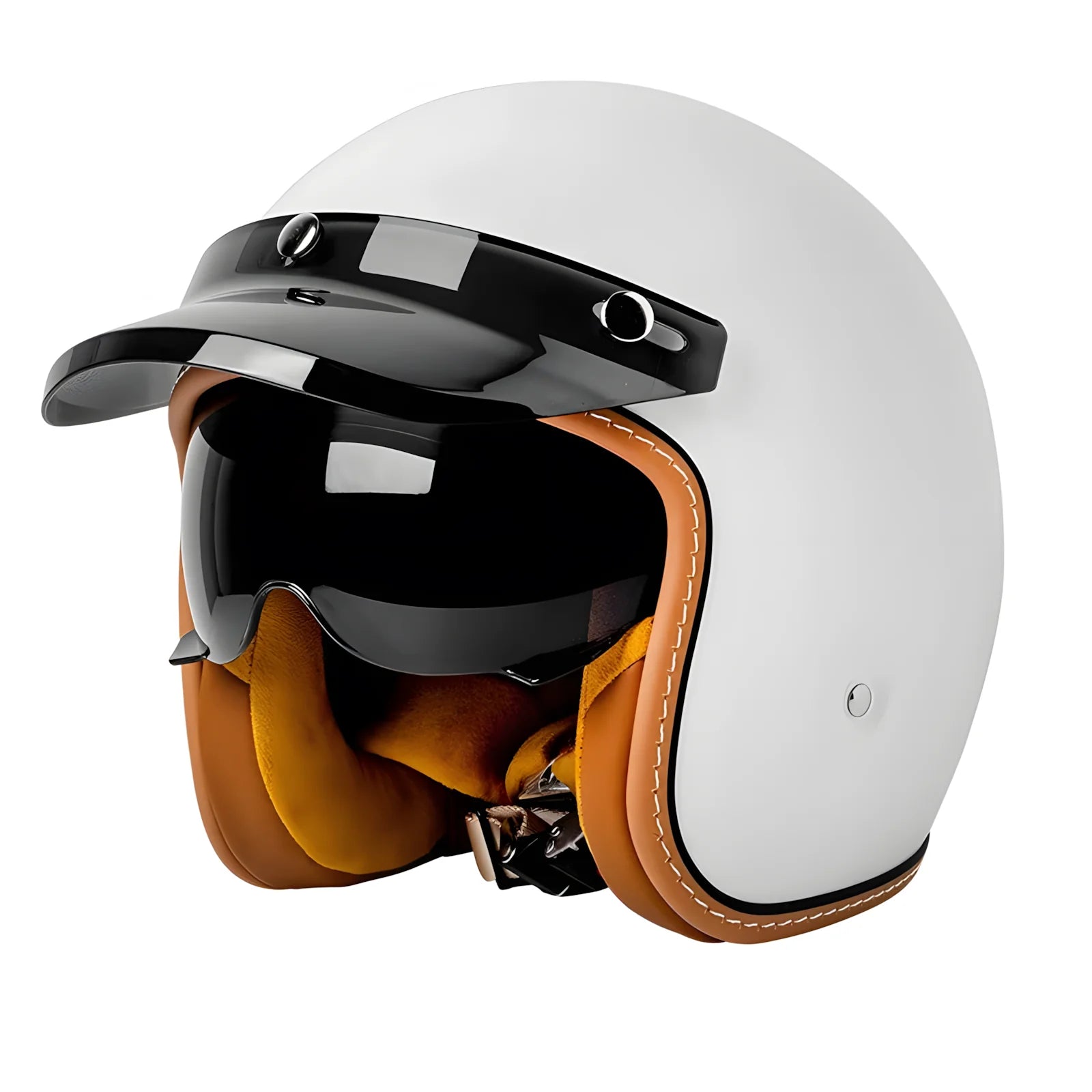 The Street Queen - Vintage Open Face Helmet - DOT & ECE Approved