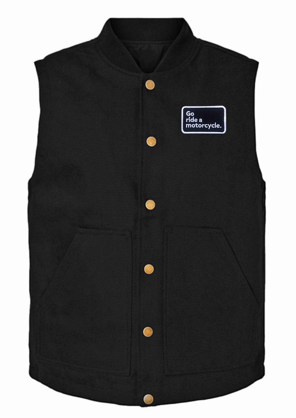 Insulated Canvas Patch Vest