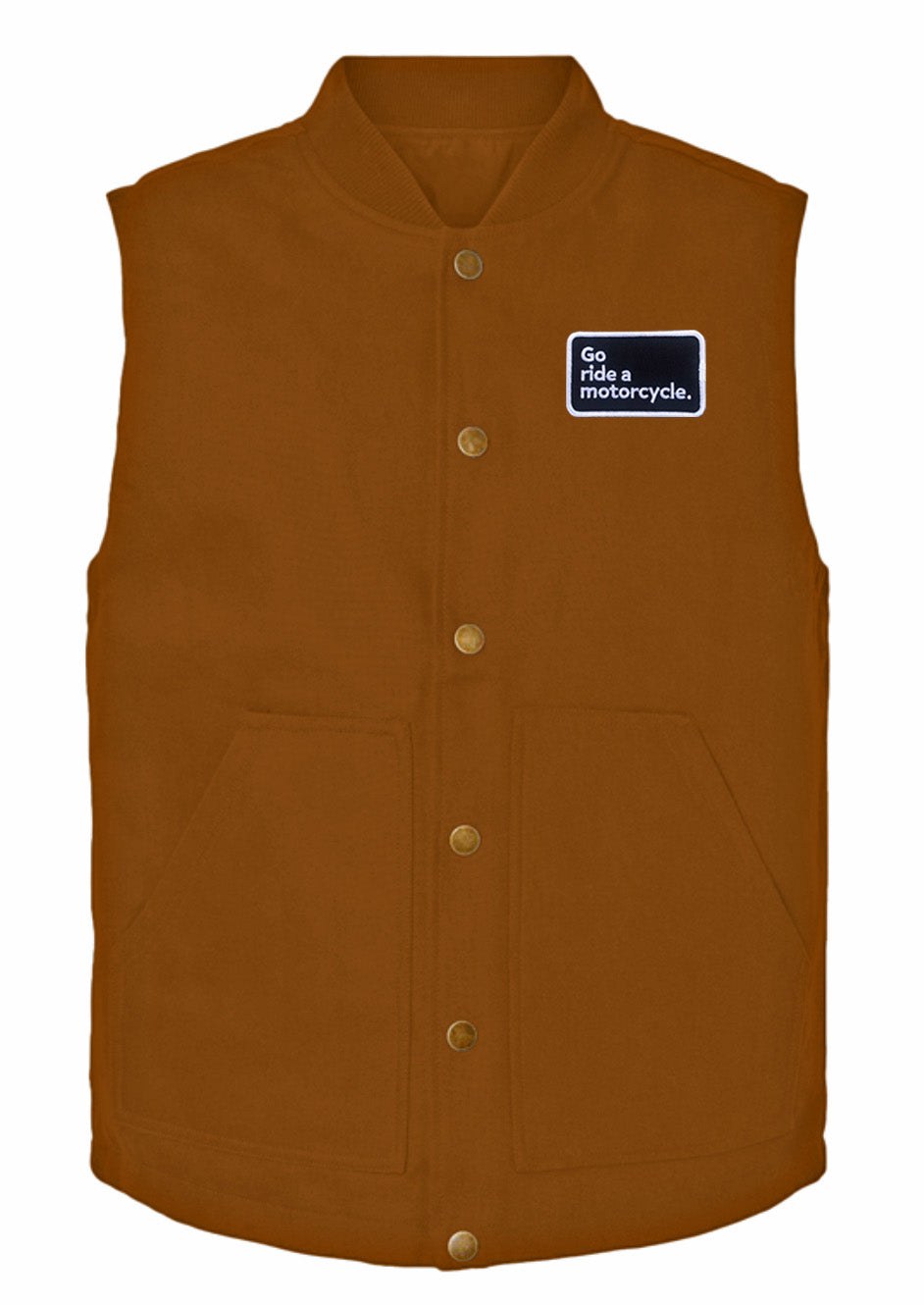 Insulated Canvas Patch Vest