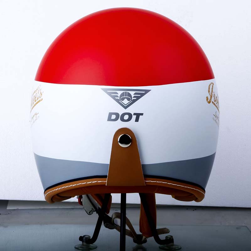 The Street Queen - Vintage Open Face Helmet - DOT & ECE Approved